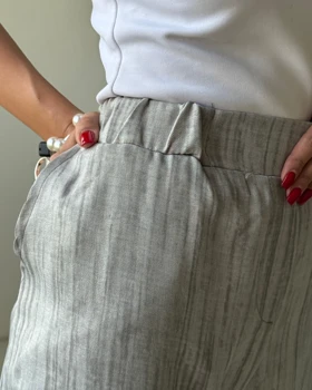 شلوار راه راه آبرنگی کد 200247