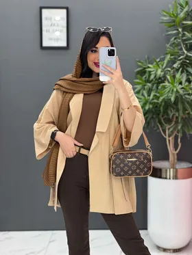 مانتو پانچ جیب پاگن دار