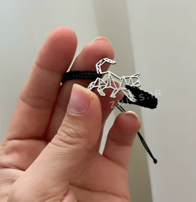 دستبند گربه استیل