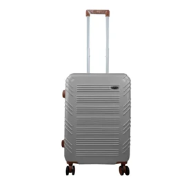 چمدان سایز کوچک 20 اینچی وارداتی Hossoni مدل HS40158-20 Small (نقره ای)