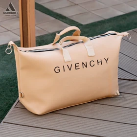 ساک دستی چرم Givenchy Club Bag A01 (نسکافه‌ای)