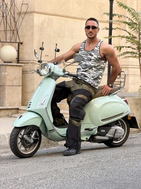 رکابی قهرمانی چریکی NIKE طوسی