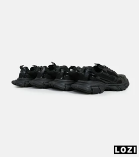 کفش کتانی مردانه و زنانه مشکی Balenciaga 3XL مدل 6026