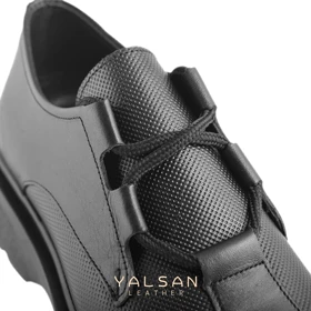 کفش روزمره زنانه چرم یلسان مدل رامونا کد 673-GN