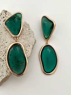 گوشواره سبز آبنباتی