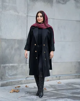 پالتو فوتر بلند مدل سارین کد 1495