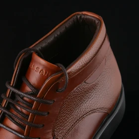 نیم بوت مردانه چرم یلسان مدل مارلی کد 514-GF