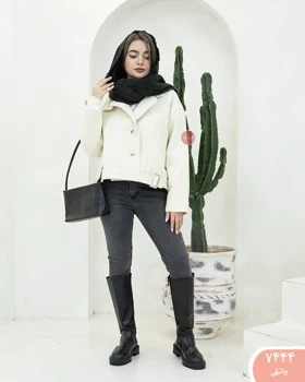 کت یقه ایستاده پانیا 7444