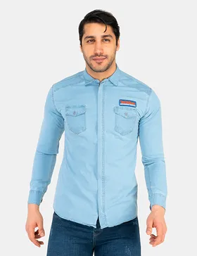پیراهن لی زیپ‌دار مردانه Nika