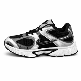 کفش کتانی مردانه رانینگ مدل نایکی V5 سفید طوسی مشکی Nike V5