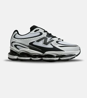 کفش کتانی مردانه و زنانه طوسی مشکی New Balance ABZORB 2000 مدل 8009