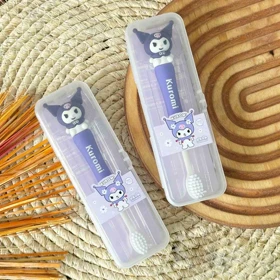 مسواک دسته سیلیکونی کرومی