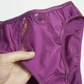 شورت برند لین گیپور گل‌دار کد 602 بنفش