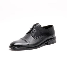 کفش مجلسی مردانه کارا مدل حصیری