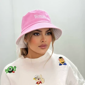کلاه باکت گلدوزی woman