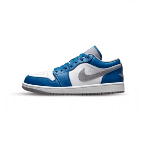 کفش نایک ایر جردن وان لو ترو بلو Nike Air Jordan 1 Low True Blue