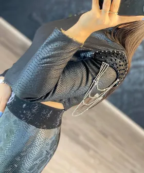 نیم‌تنه چرم کد : 7808