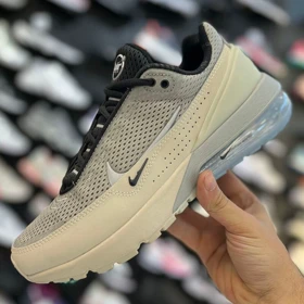 کفش راحتی مردانه نایک ایرمکس 270 Air max کپسول دار و راحت رنگ کرم