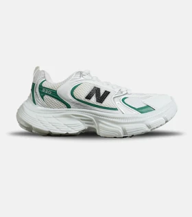 کفش کتانی مردانه سفید سبز New Balance 530 v02 مدل 8002
