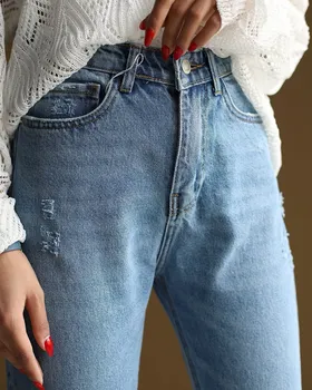 شلوار جین مام