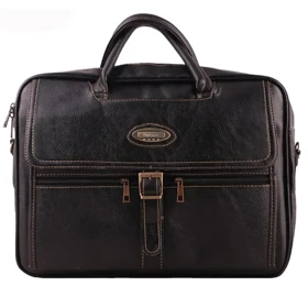 کیف چرمی اداری مدل MISCELLANEOUS - MT007 (مشکی)