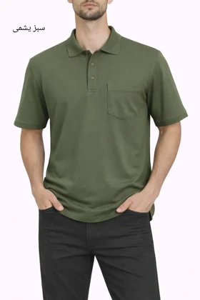 تیشرت یقه دار مردانه مانی