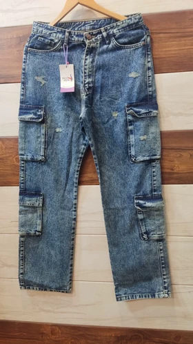 شلوار لی زنانه کارگو