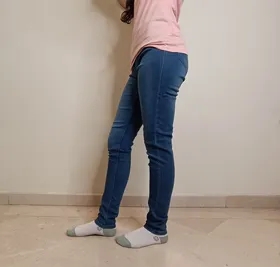 شلوار جین لگی سرمه ای برند esmara