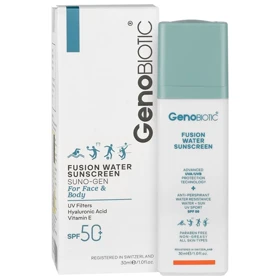 ضد آفتاب فیوژن واتر spf50 ژنوبایوتیک حجم 30 میل