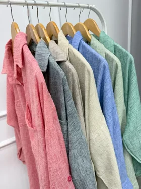 مانتو رنگی بلند