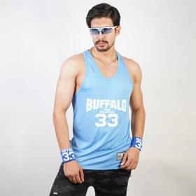 رکابی قهرمانی بدنسازی بوفالو 33 آبی آسمانی