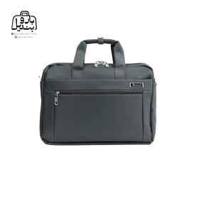 کیف دستی لپ‌تاپی نوژیا Nuoxiya کد 6005 (طوسی-سبز)