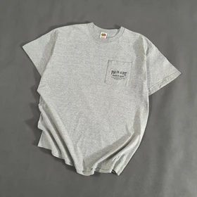SIZE L-XL تیشرت اورجینال برند معتبر Fruit Of The Loom امریکا مدل Pig in a Pit