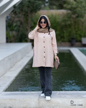 مانتو بلند زنانه تابستانه مدل زرین کد 1646 (اصالت ضمانت)