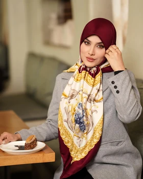 روسری دست دوز ابریشم