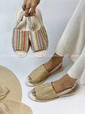 صندل پشت کش حصیری 2245