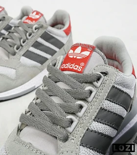 کفش کتانی مردانه طوسی سفید آدیداس adidas ZX 500