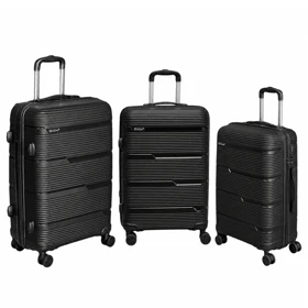 ست چمدان گوگانا مدل GOOGANA GOOG403080SERIES (نشکن) (مشکی)