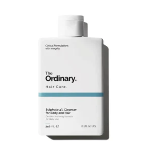 شوینده بدن و مو اوردینری The Ordinary مدل Sulphate 4% Cleanser (ملایم و فاقد عطر)