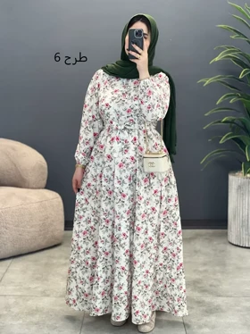 3163-پیراهن بلند نوردخت