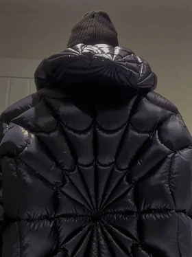 کاپشن پفکی تار عنکبوت ( اسپرت )