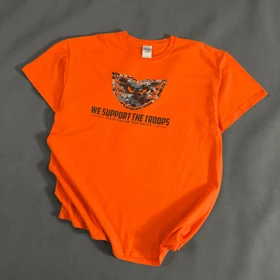SIZE L-XL تیشرت اورجینال برند معتبر Gildan امریکا مدل Troops