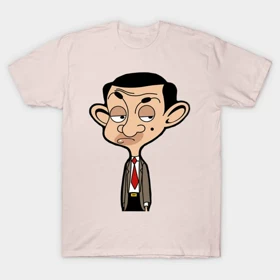 تیشرت Mr Bean's طرح Mr. Bean Bad Day کد 262260