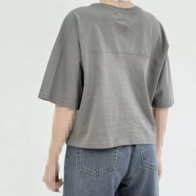 تیشرت زنانه باکسی GG