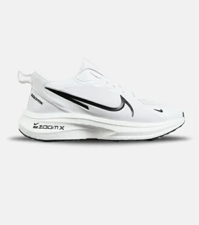 کفش کتانی مردانه سفید مشکی NIKE zoom x
