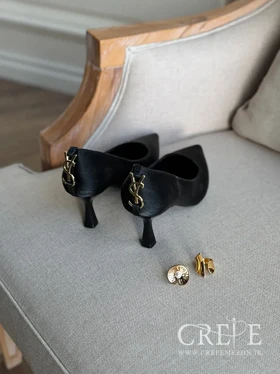 کفش مجلسی پاشنه 7 سانت YSL