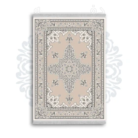 فرشینه از جنس پارچه هازان مخمل ترک طرح سنتی و مدرن برند دفه کد DAMG387