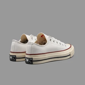 کانورس 1970s سفید ساق کوتاه Converse Chuck 70s White Lowtop