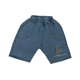 ست تیشرت شلوارک پسرانه مدل زرافه کد PJ1135