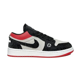 کتانی اسپرت مردانه مدل نایک Nike کاستوم رنگ مشکی قرمز کد 51418
